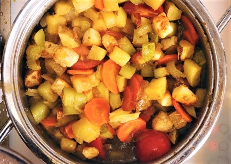 Кхати митхи сабджи - Сладко-кислые овощи
