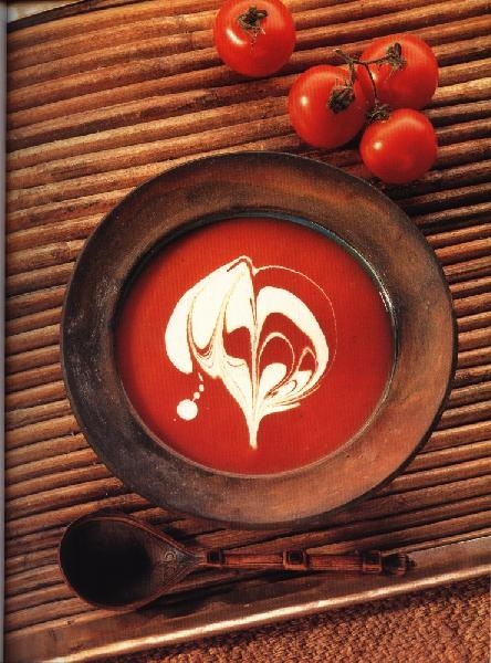Суп томатный с кориандром