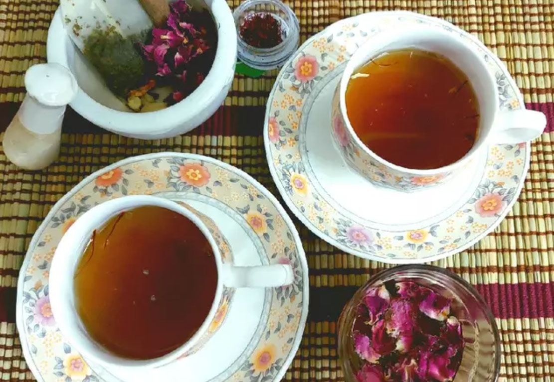 Кашмирский чай Кахва