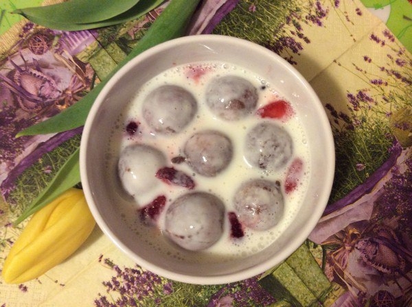 МАЛПУРА - Сладкие клецки в ароматизированном йогурте