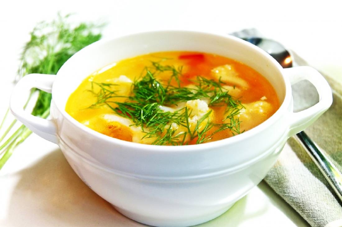 Овощной суп Тридошик